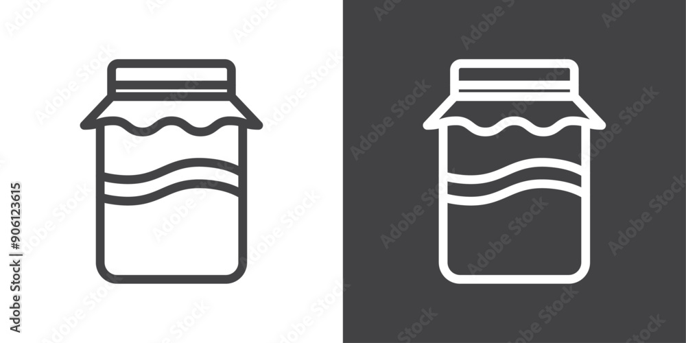 Poster jam icon vector logo set collection for web app ui