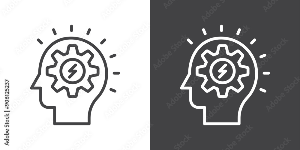 Poster realization icon vector logo set collection for web app ui