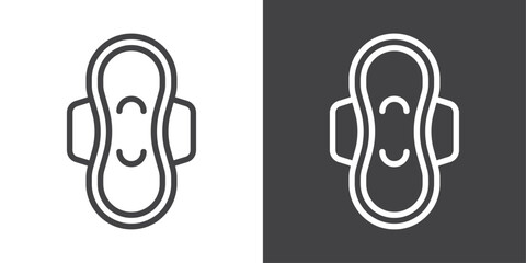 Sanitary pad icon vector logo set collection for web app ui © Krupal