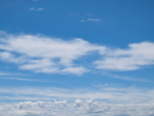 青空　空　雲　背景素材