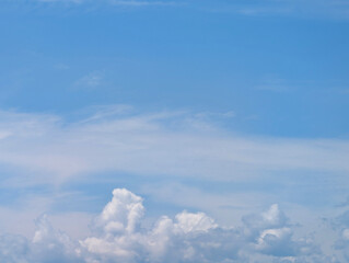 青空　空　雲　背景素材