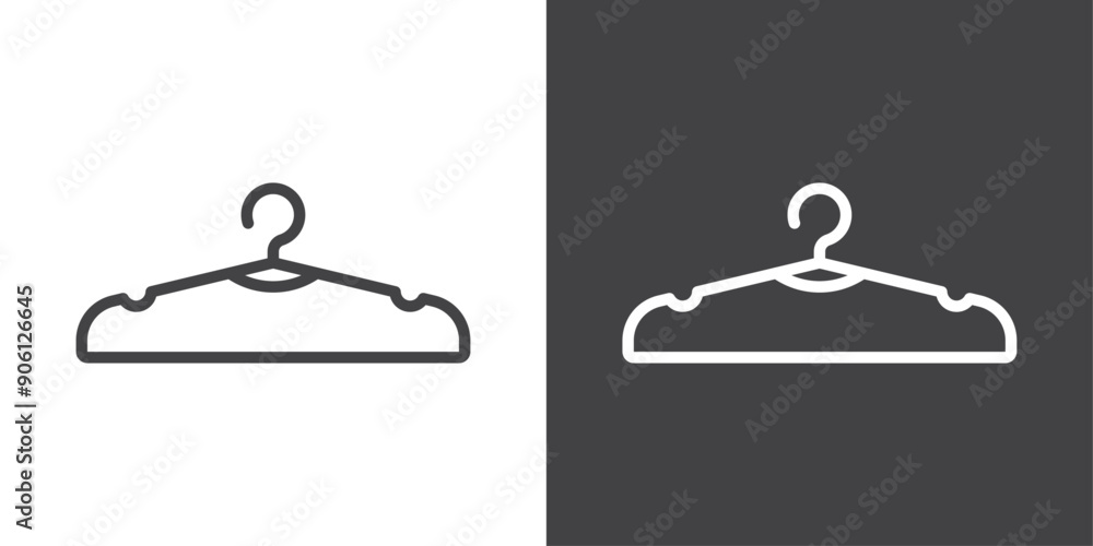 Aufkleber wardrobe icon vector logo set collection for web app ui