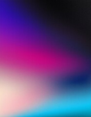 Fototapeta premium Colorful Waves: Abstract Gradient with Noisy Texture