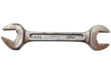 a close up of a wrench