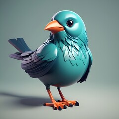 Obraz premium 3D Birds Images 