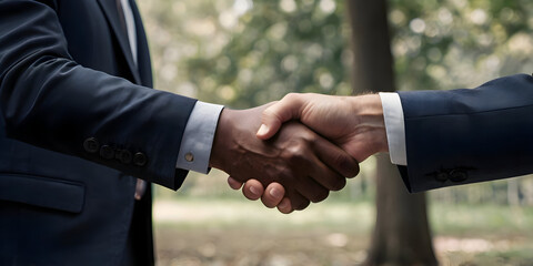 people shaking hands