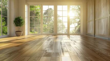 Fototapeta premium window in the morning