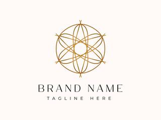 Premium Vector - Flower Ornament Logo Design Vector