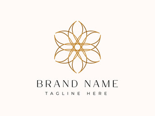 premium Vector - Flower Ornament Logo Design Vector