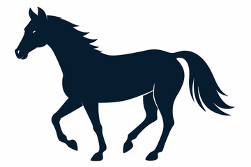 
morgan horse silhouette, horse silhouette vector