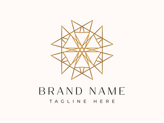 Luxury Geometric logo - Design a hexagonal Arabic Islamic ornament logo