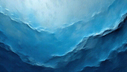 シンプルな青壁の素材。青の装飾背景。Simple blue wall material. Blue decorative background.