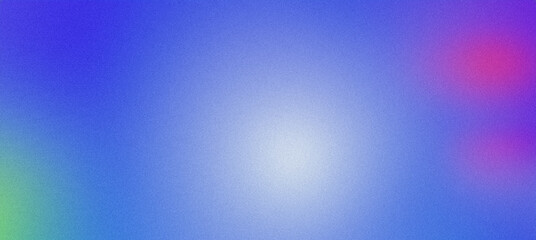 Obraz premium Soft colorful gradient on a grainy textured abstract blue background