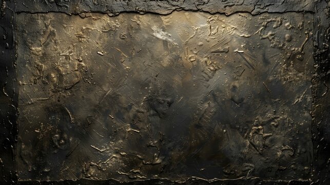 Abstract textured wallpaper with black frame and subtle central space for text or image