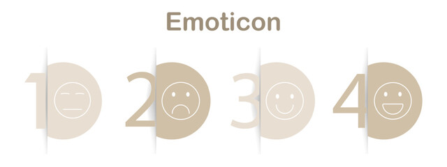 Emoticons line icons. Sad, happy, neutral, surprised, laughing, smiling, winking, confused, shocked, smiling with closed eyes face, crying face