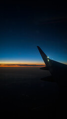 airplane in the sky