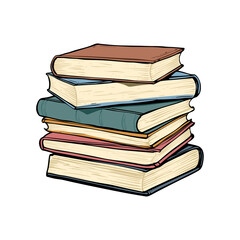Stack of books