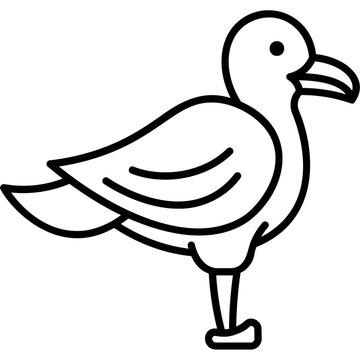 recommend clip art: Seagull Icon