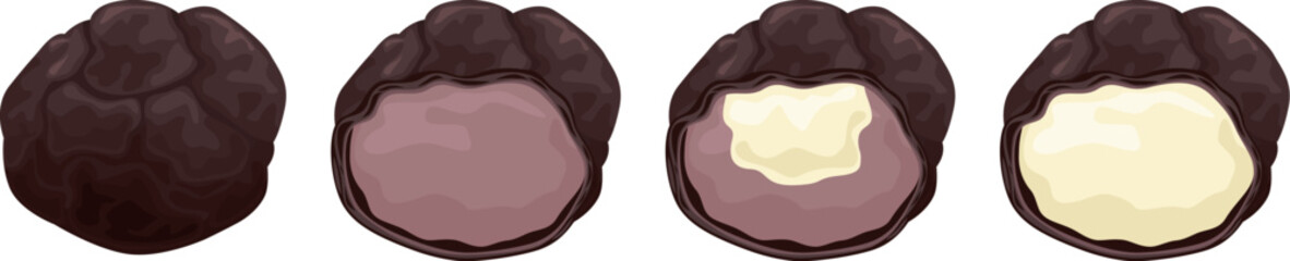 チョコシュークリームセット