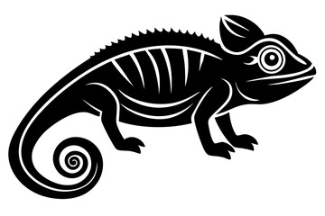 
Chameleon silhouette, Chameleon Vector art, Chameleon Clipart black Silhouette

