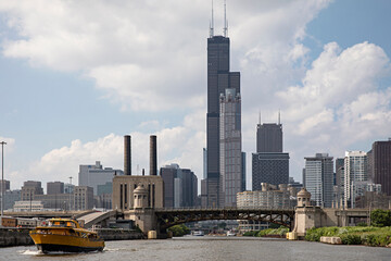 City view from the water