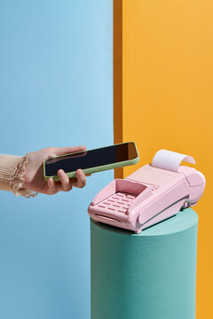 Pay money on POS machine