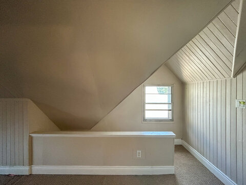 New empty home attic