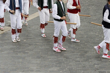 Basque folk dance exhibition