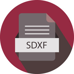 SDXF  File icon with black shadow