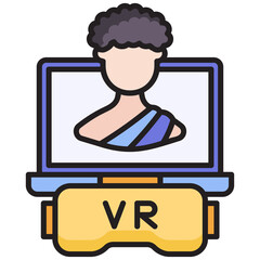 Vr Museum Sticker