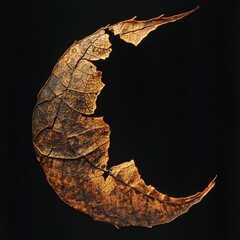 Lunar Foliage: Harvest Moon Leaf