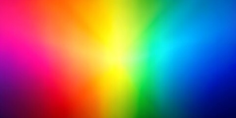 Obraz premium Smooth and blurry colorful gradient mesh background Modern bright rainbow colors Generative AI
