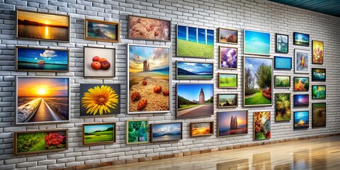 A picture on a wall informative Vibrant engaging Generative AI