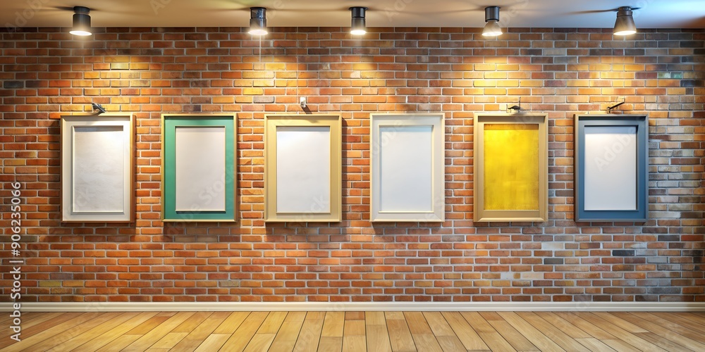 Poster a picture on a wall informative vibrant engaging generative by ai