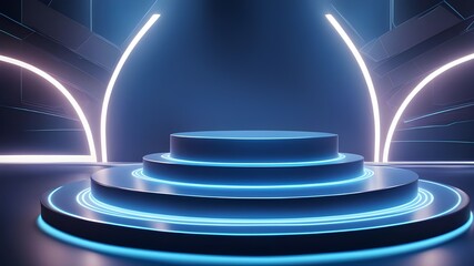 Podium 3D stage platform