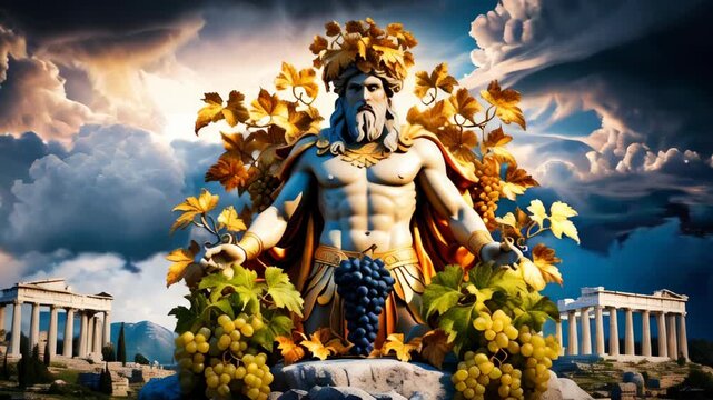 Dionysus, the Greek god of wine