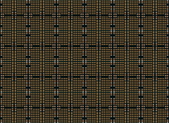 electronic micro chip repeat pattern