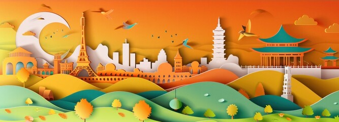 Simple background with a spacious area on the right side, perfect for customizable content.