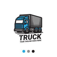 Truck Logo Design for Trucking Company