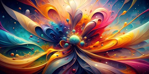 abstract art fine detail ulta high definition Creative AI