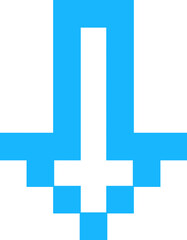 Down Arrow Pixel Art