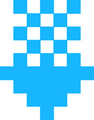 Down Arrow Pixel Art