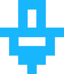 Down Arrow Pixel Art