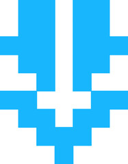 Down Arrow Pixel Art
