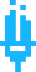 Down Arrow Pixel Art