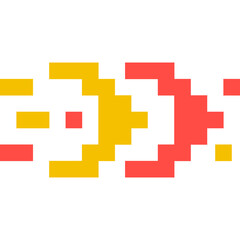 Fototapeta premium Next Arrow Pixel Art
