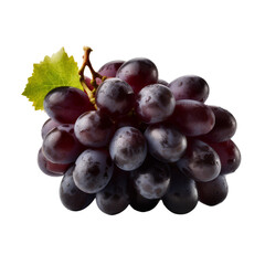 Fototapeta premium red grapes isolated on white