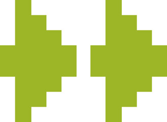 Fototapeta premium Next Arrow Pixel Art
