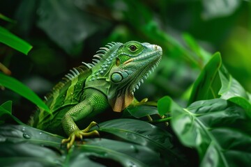 Fototapeta premium Conservation efforts for fauna ecology focus on preserving and enhancing the habitats and ecosystems that support diverse animal species. 