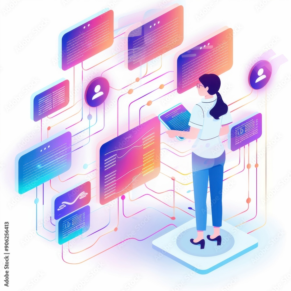 Poster dao governance interface with real-time voting results, transparent and decentralized.